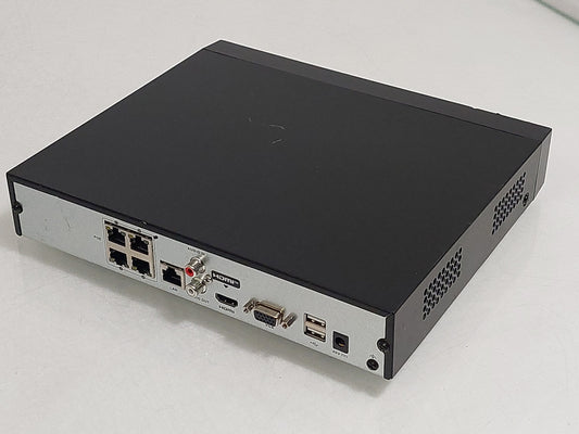 HiLook Hikvision NVR-104MH-C/4P 4CH PoE 4K 8MP Network Video Recorder