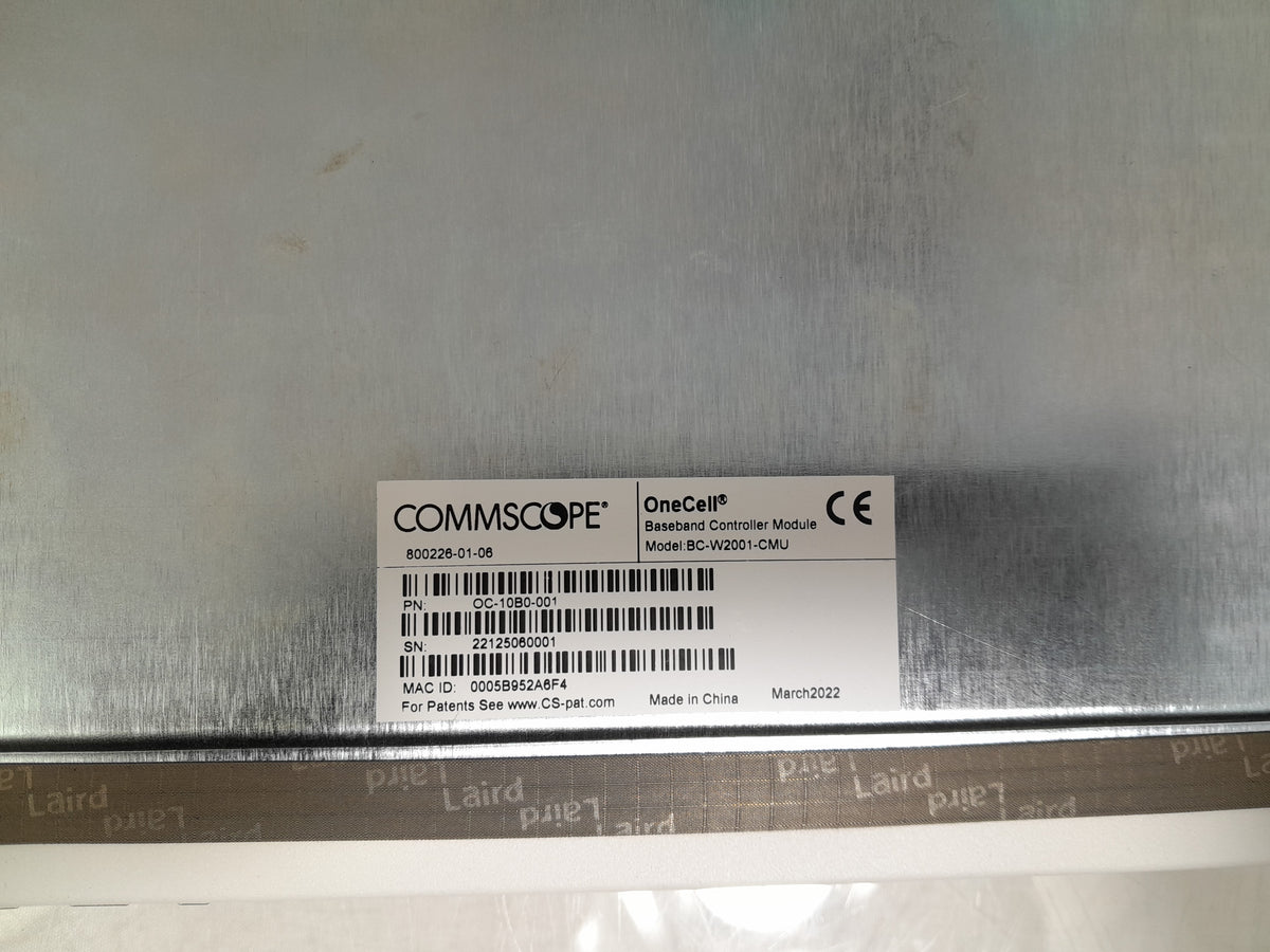 CommScope ONECELL BC-W2001 Baseband Controller Kit