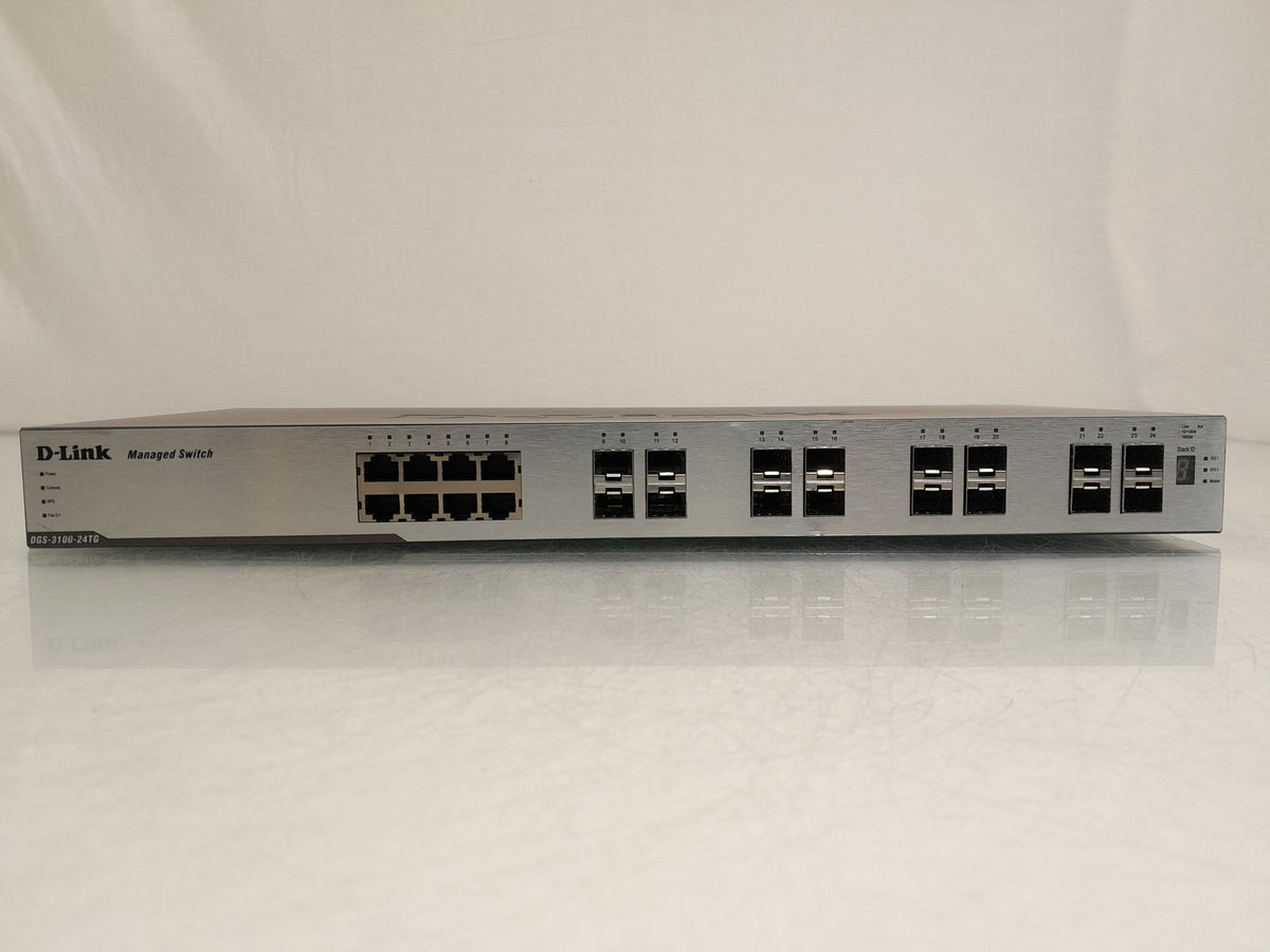 D-Link DGS-3100-24TG 24-Port L2 Managed Gigabit Stackable Switch