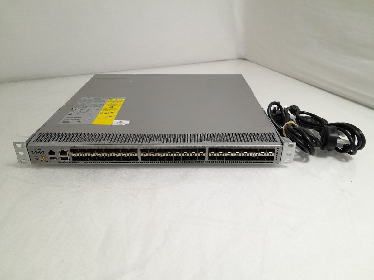  Cisco Nexus 3548-X 48-Port 10G SFP+ (N3K-C3548P-10GX V01)