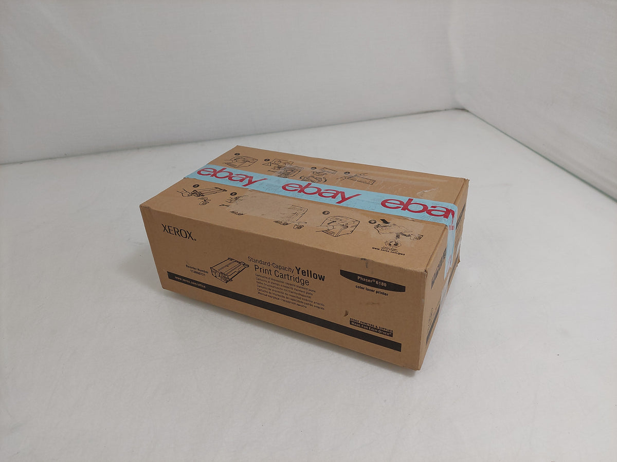 Xerox 113R00721 Genuine Yellow Toner 2000 Pages Phaser 6180 6180MFP