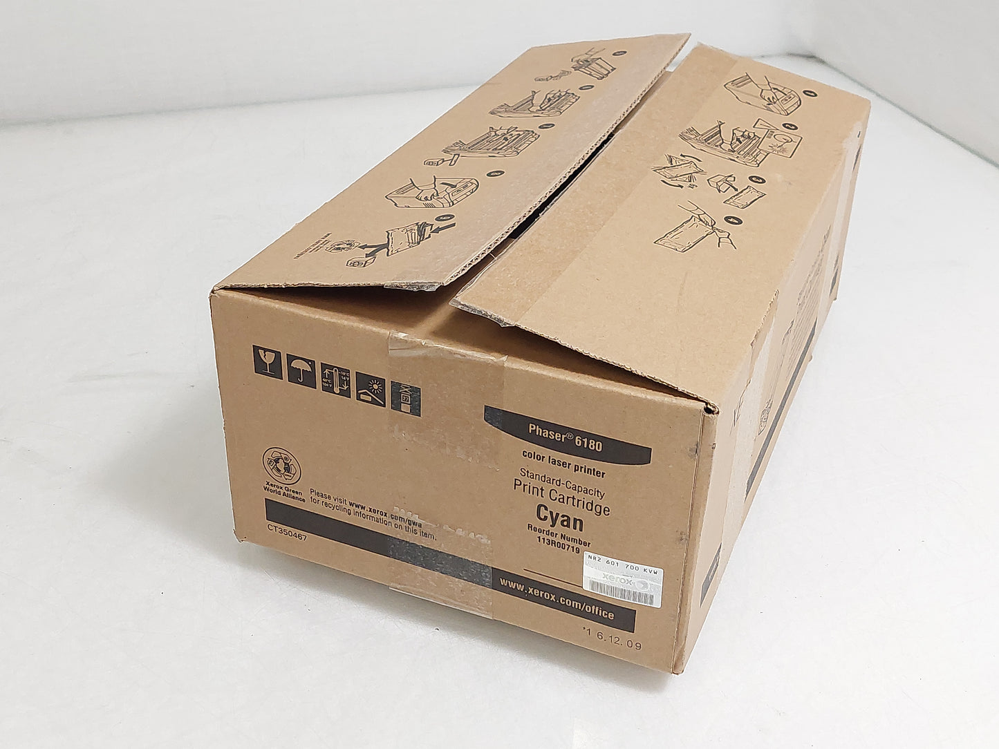Genuine Xerox 113R00719 Cyan Toner Cartridge – Phaser 6180 / 6180MFP