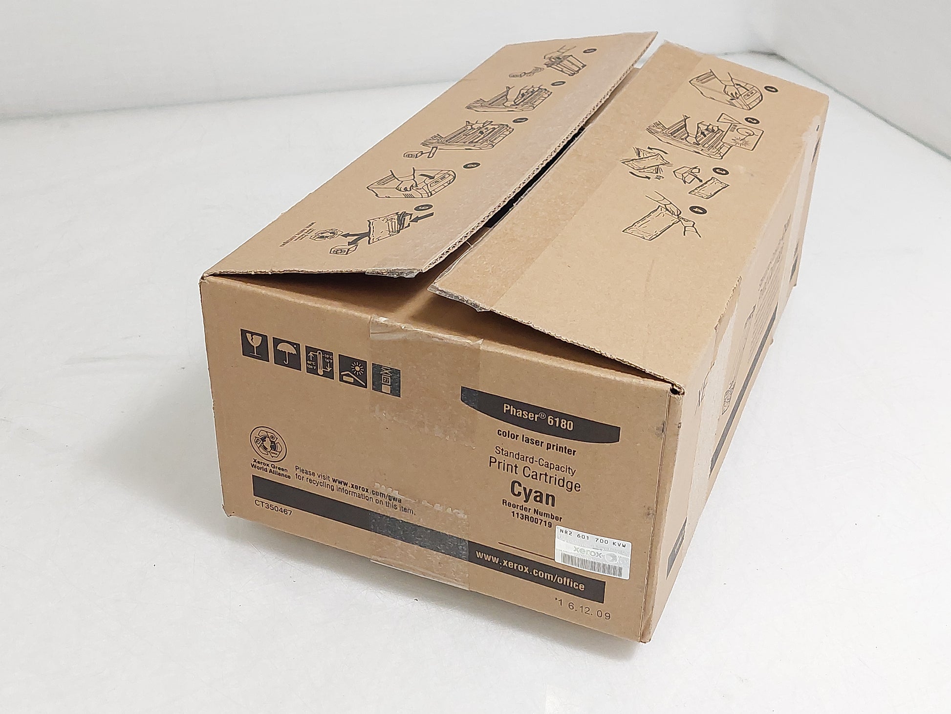 Genuine Xerox 113R00719 Cyan Toner Cartridge – Phaser 6180 / 6180MFP