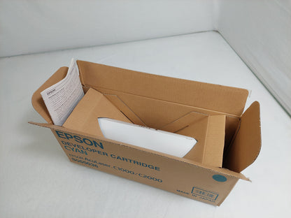 Genuine Epson S050036 Cyan Developer Toner Cartridge – AcuLaser C1000/C2000