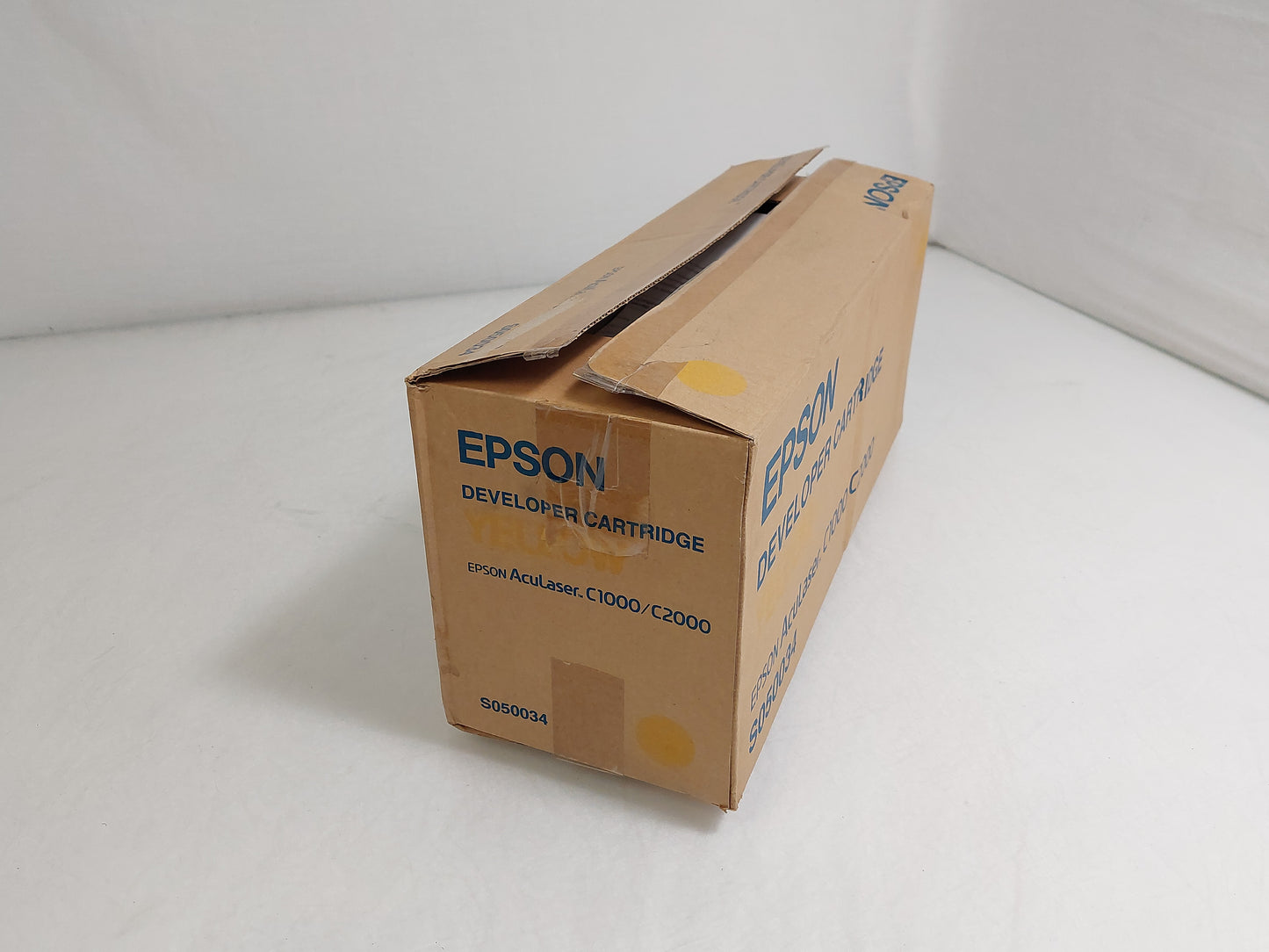 Genuine Epson S050034 Yellow Developer Toner Cartridge – AcuLaser C1000/C2000
