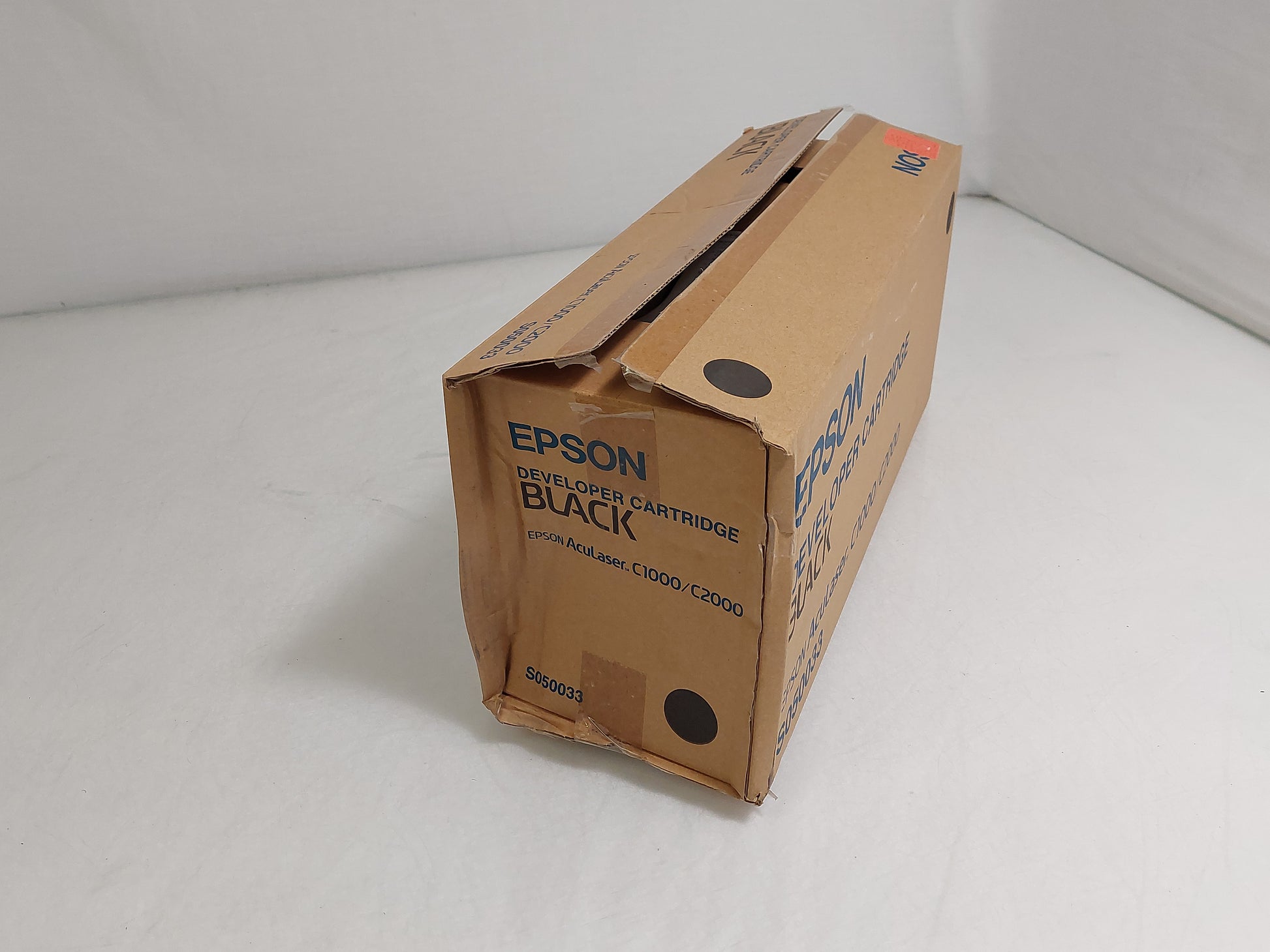 Genuine Epson S050033 Black Developer Toner Cartridge – AcuLaser C1000/C2000