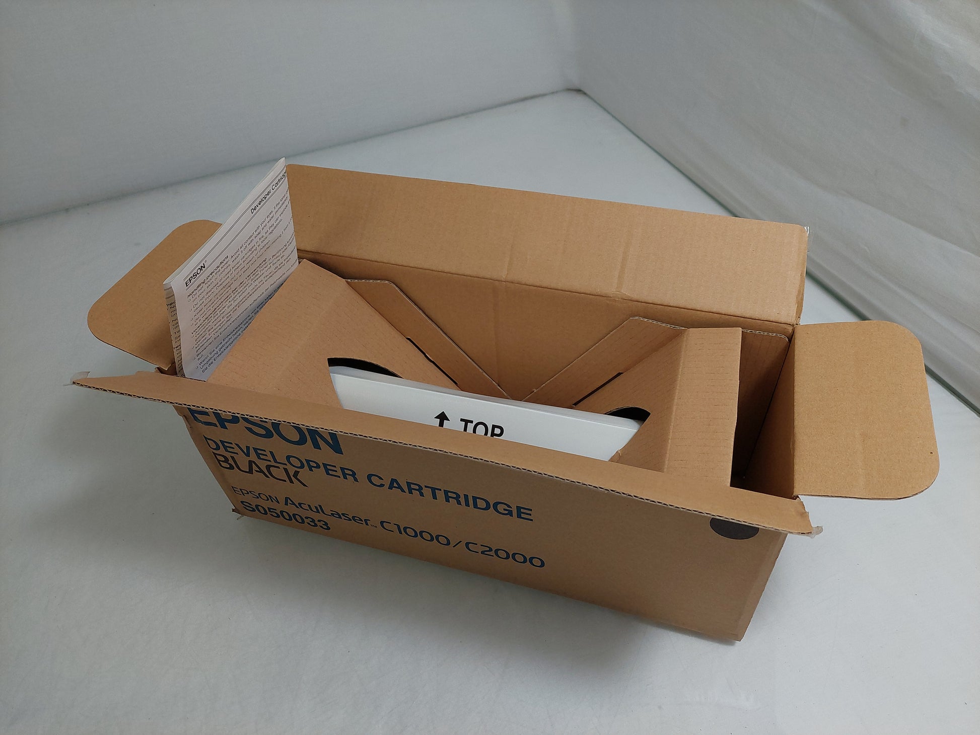 Genuine Epson S050033 Black Developer Toner Cartridge – AcuLaser C1000/C2000