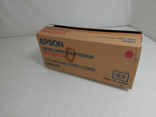 Epson S050035 AcuLaser C1000/C2000 Standard Capacity Magenta Developer Cartridge