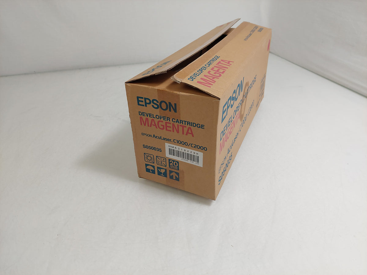 Epson S050035 AcuLaser C1000/C2000 Standard Capacity Magenta Developer Cartridge