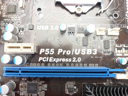 ASUS P55 Pro/USB3 Socket LGA1156 DDR3 Motherboard