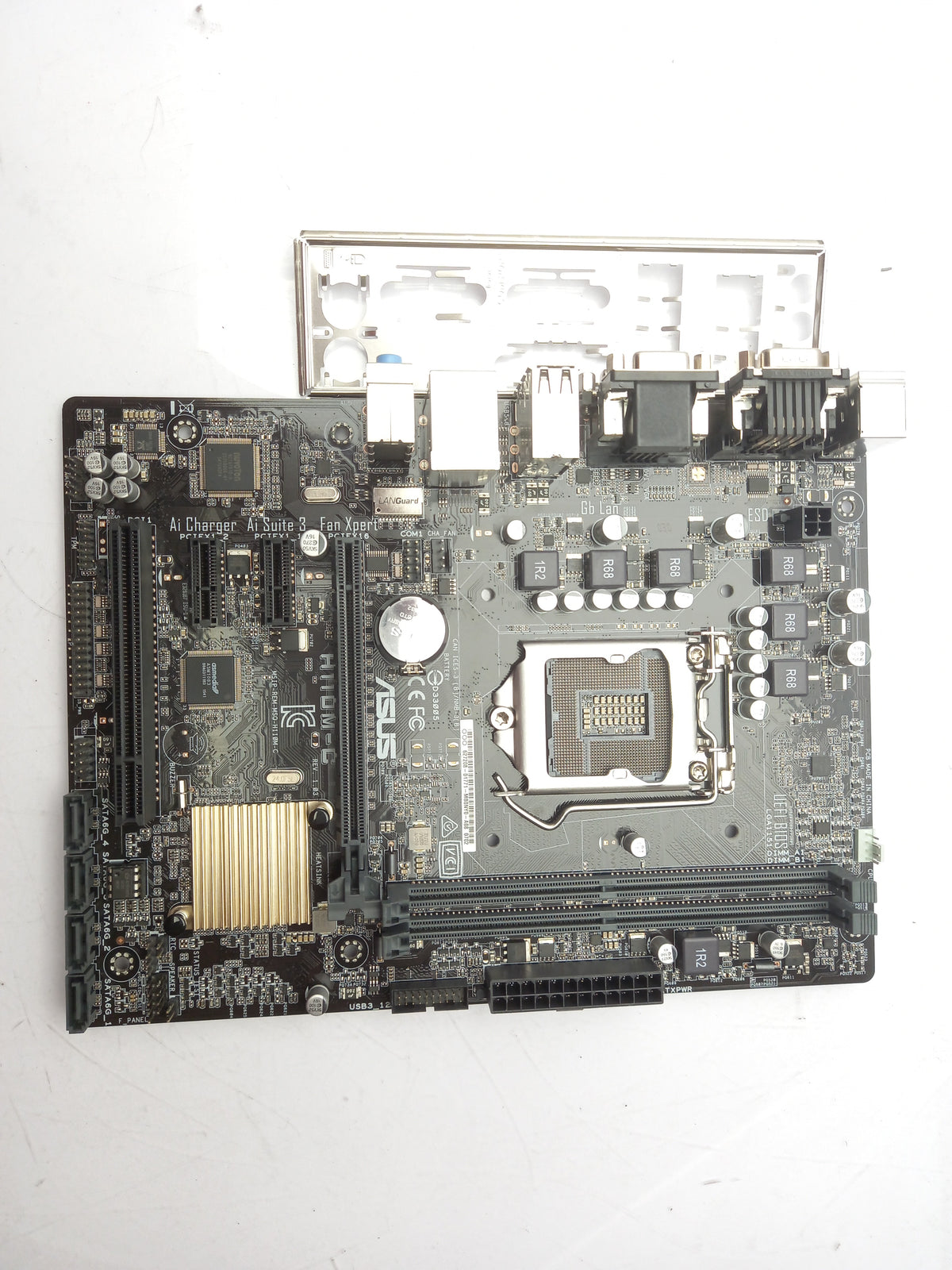 ASUS H110M-C Motherboard DDR4 LGA 1151 with I/O Shield