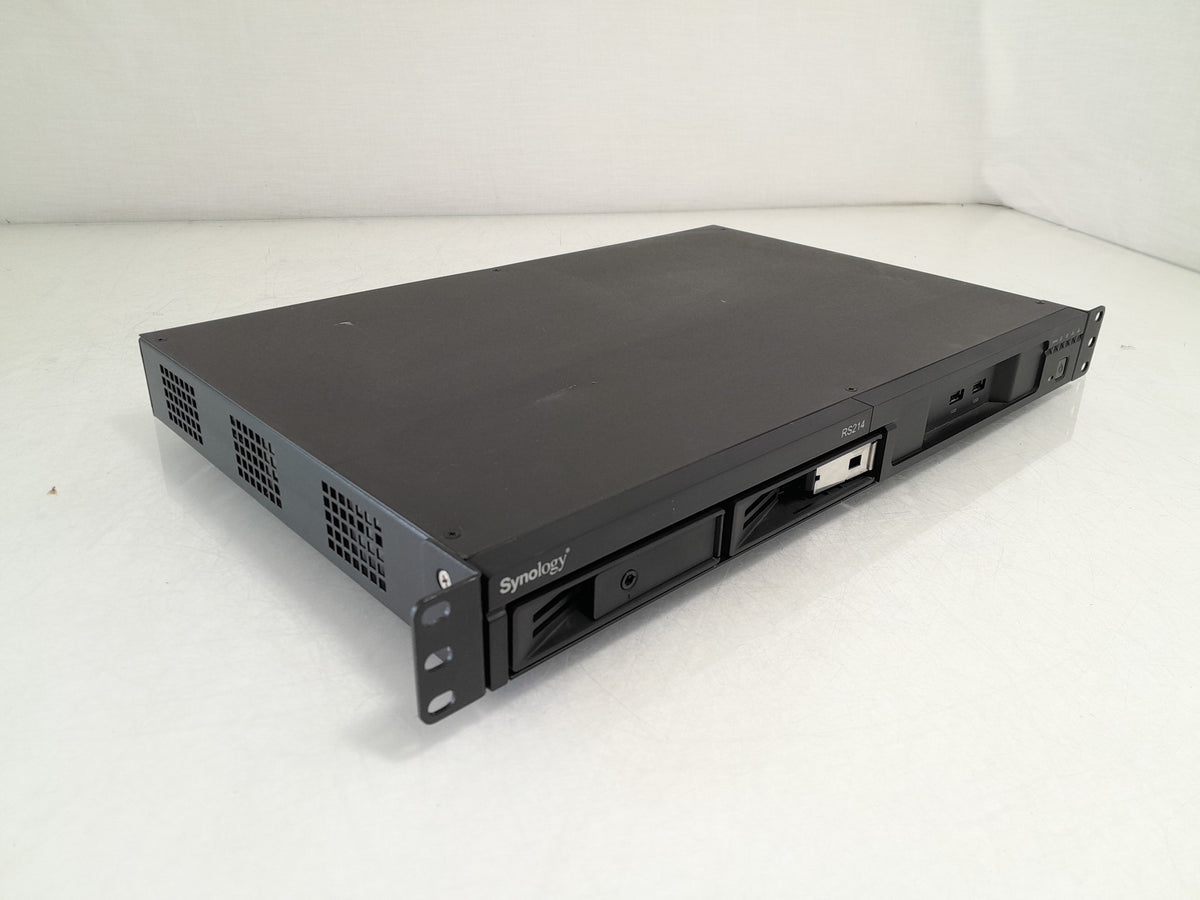 Synology RackStation RS214 2-Bay Rackmount NAS Server - No HDD