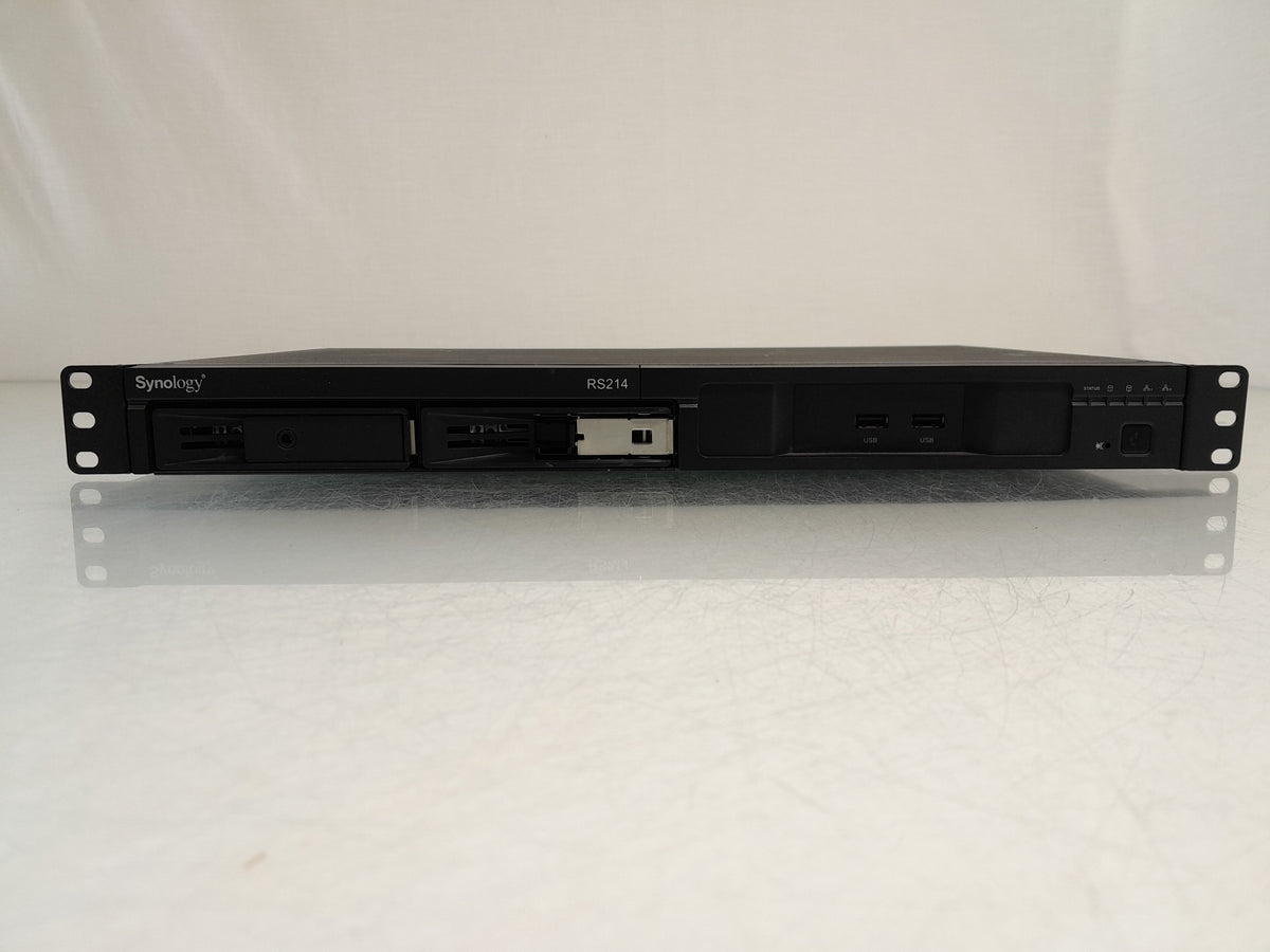 Synology RackStation RS214 2-Bay Rackmount NAS Server - No HDD