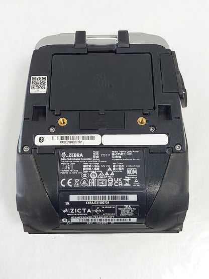 Zebra ZQ511 3" Rugged Mobile Printer