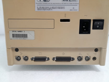 Macintosh SE M5011 2x1MB RAM 800K Floppy Drive - No Hard Disk