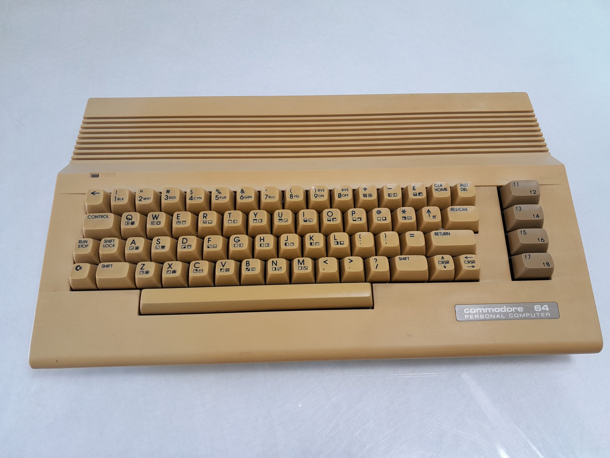 Commodore 64C Home Computer with 1530 Datasette Unit