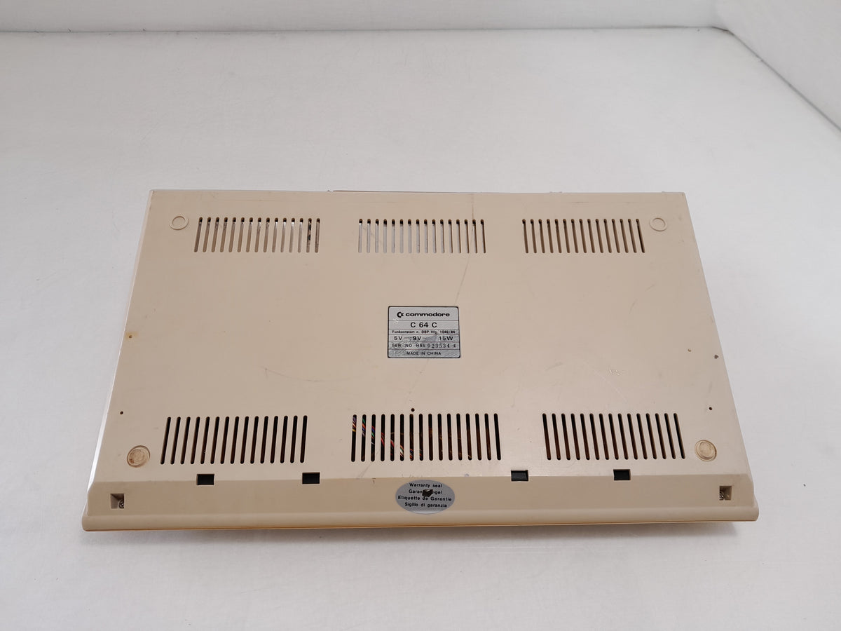 Commodore 64C Home Computer with 1530 Datasette Unit