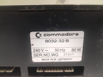 Commodore CBM 8032-32B PET 96KB Vintage Computer 64K Expansion No Power