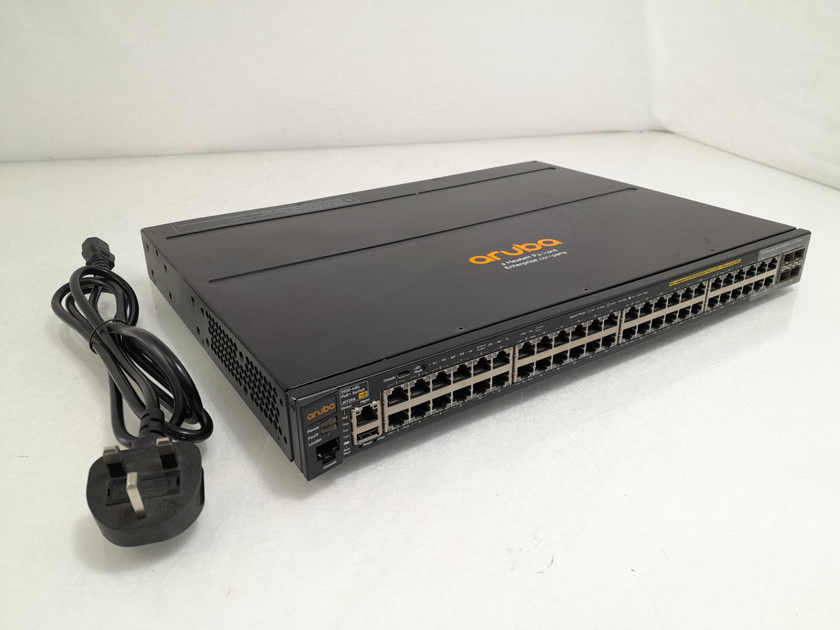 HPE Aruba 2920-48G-PoE+ Managed Layer 3 Switch (J9729A) | Regulatory Model: RSVLC-1201B