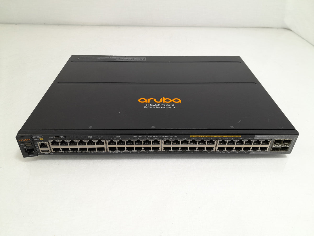 HPE Aruba 2920-48G-PoE+ Managed Layer 3 Switch (J9729A) | Regulatory Model: RSVLC-1201B