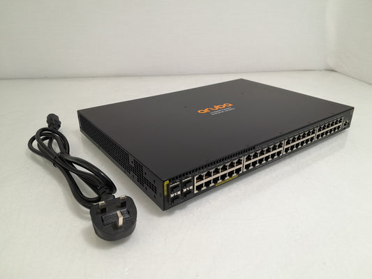 HPE Aruba 2930F 48G PoE+ 4SFP+ 48-Port Gigabit Layer 3 Managed Network Switch (JL256A)