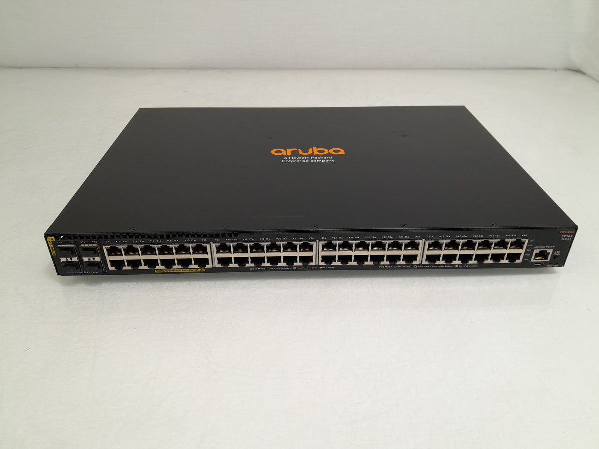 HPE Aruba 2930F 48G PoE+ 4SFP+ 48-Port Gigabit Layer 3 Managed Network Switch (JL256A)
