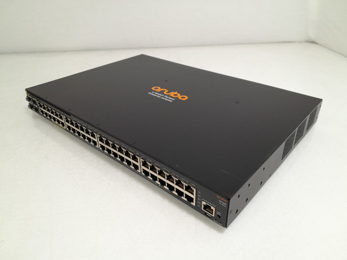 HPE Aruba 2930F 48G PoE+ 4SFP+ 48-Port Gigabit Layer 3 Managed Network Switch (JL256A)