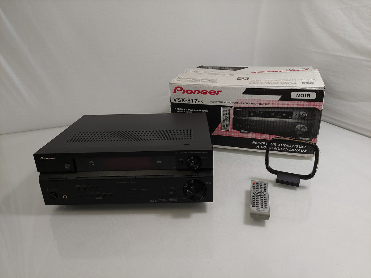 Pioneer VSX-817-K 7.1-Channel Audio/Video Multi-Channel Receiver