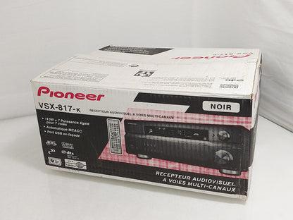 Pioneer VSX-817-K 7.1-Channel Audio/Video Multi-Channel Receiver