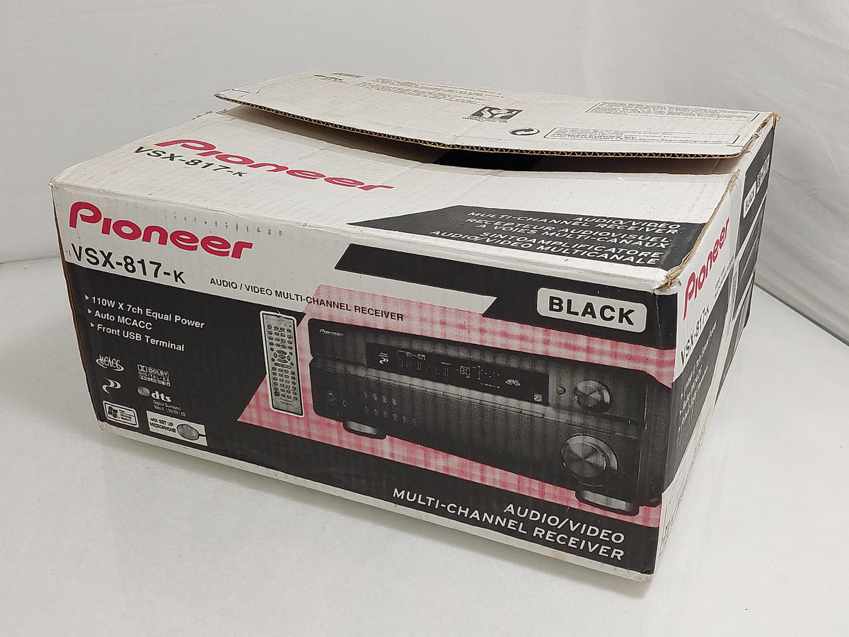 Pioneer VSX-817-K 7.1-Channel Audio/Video Multi-Channel Receiver