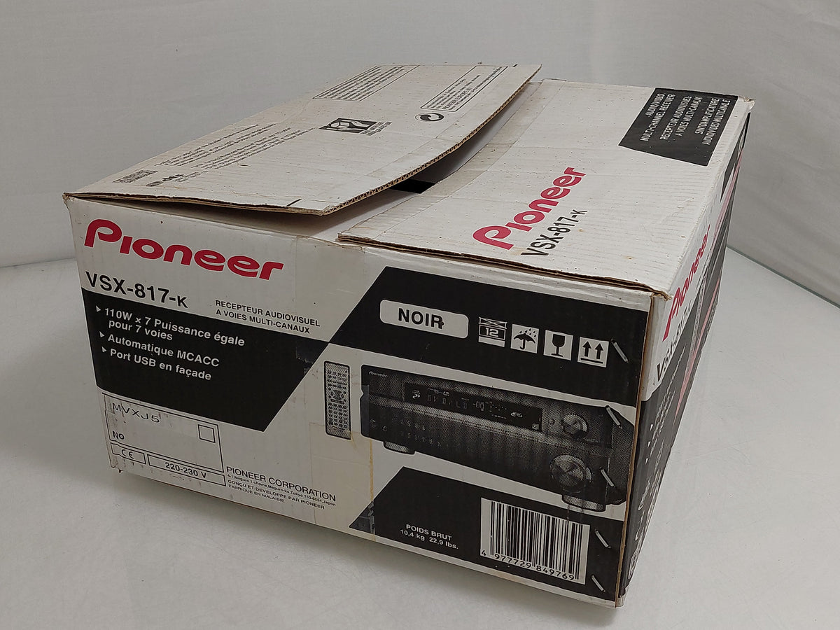 Pioneer VSX-817-K 7.1-Channel Audio/Video Multi-Channel Receiver
