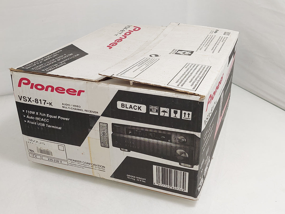 Pioneer VSX-817-K 7.1-Channel Audio/Video Multi-Channel Receiver