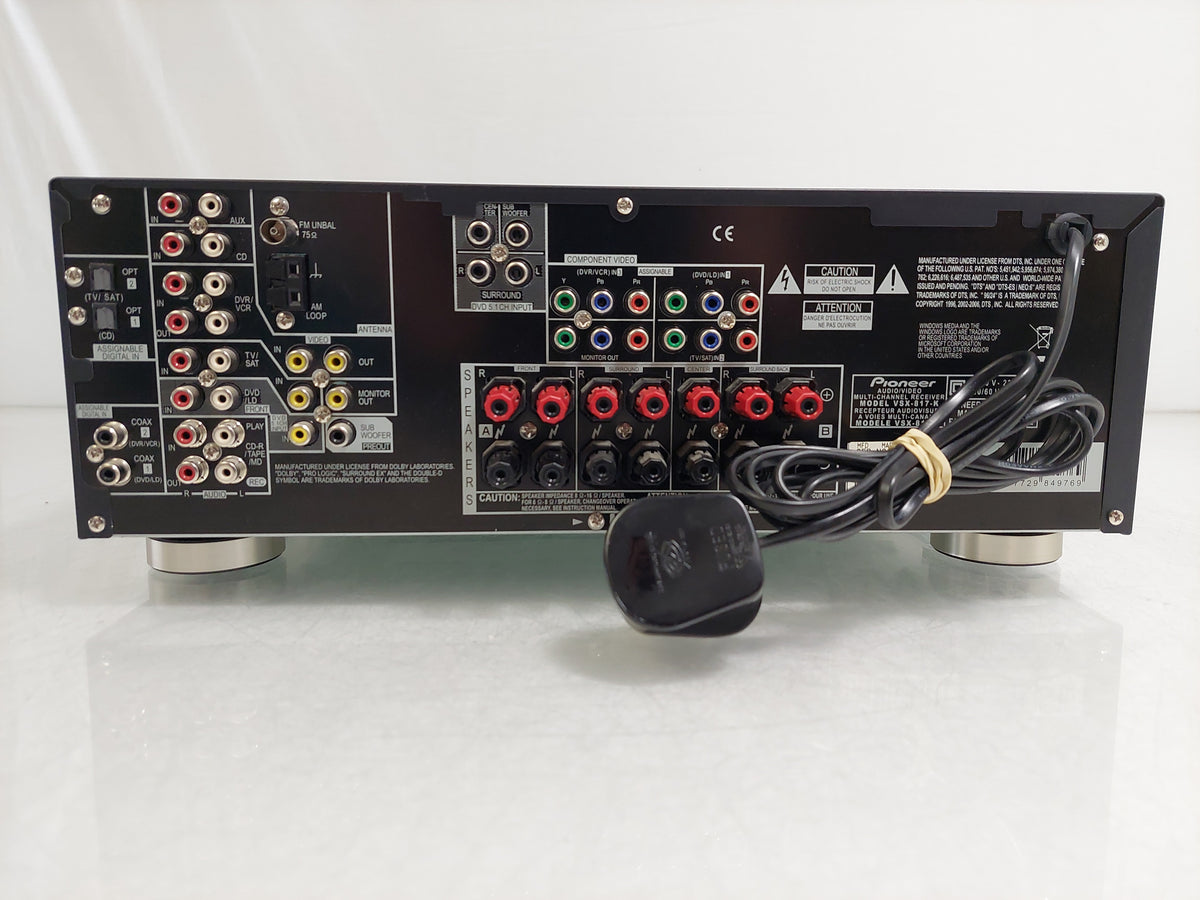 Pioneer VSX-817-K 7.1-Channel Audio/Video Multi-Channel Receiver