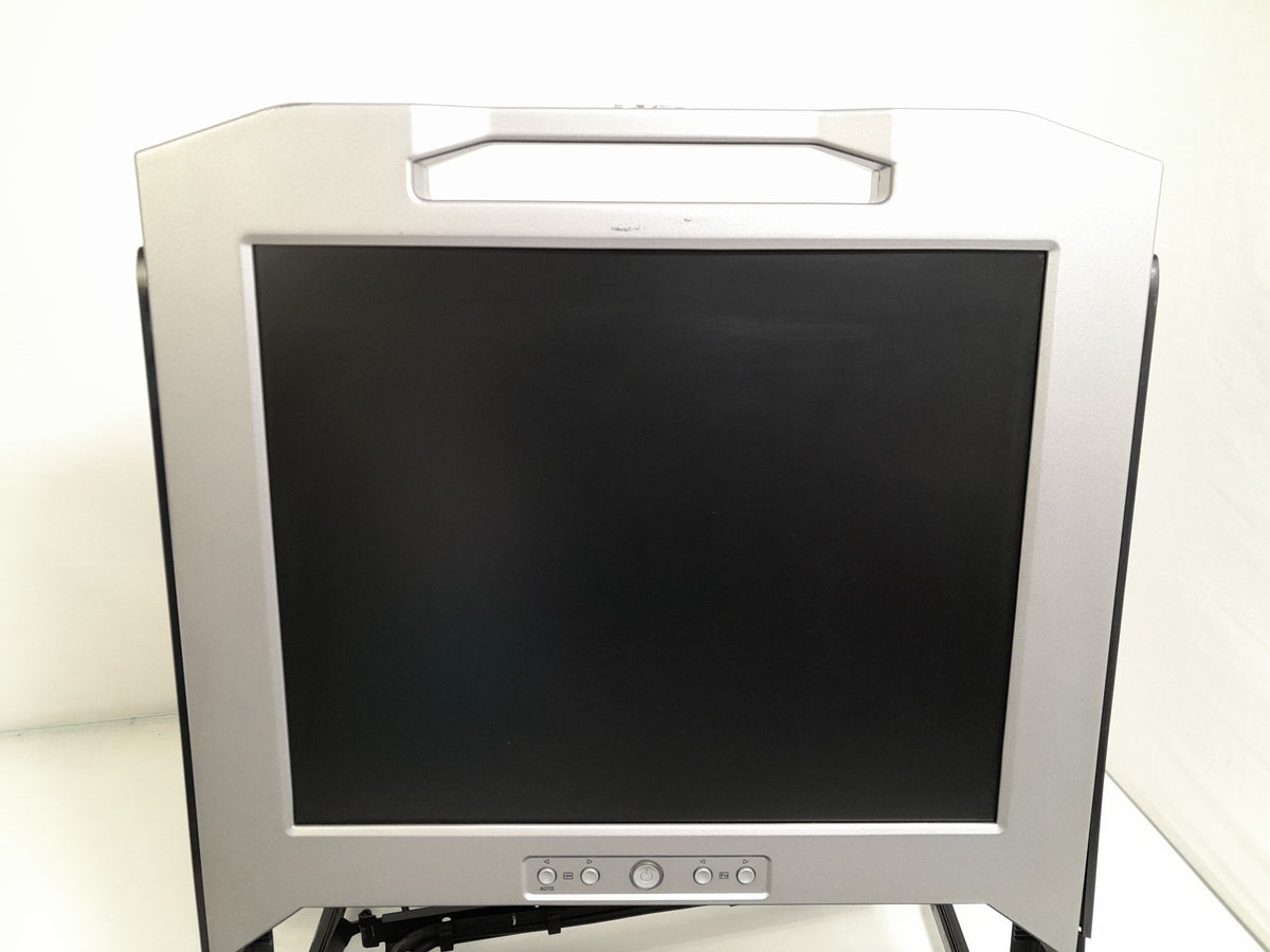 Dell HP535 17FP 1U Rackmount KMM Server Console with Rail Kit & Cables