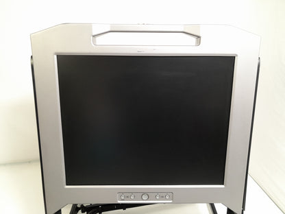Dell HP535 17FP 1U Rackmount KMM Server Console with Rail Kit & Cables