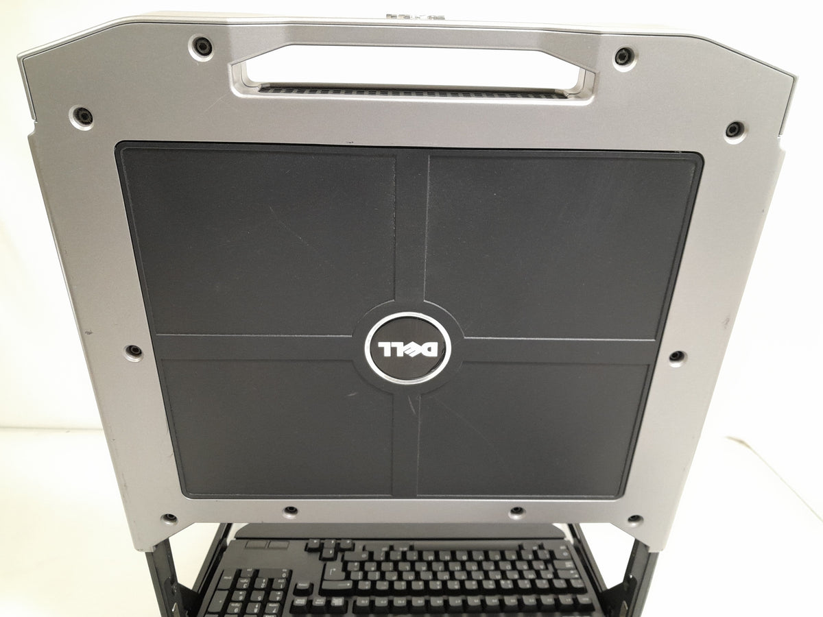 Dell HP535 17FP 1U Rackmount KMM Server Console with Rail Kit & Cables