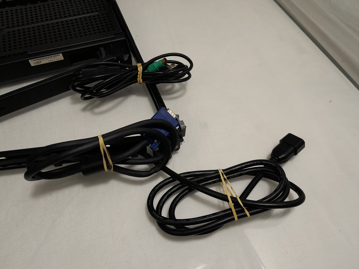 Dell HP535 17FP 1U Rackmount KMM Server Console with Rail Kit & Cables