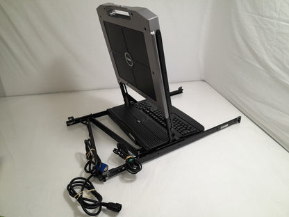Dell HP535 17FP 1U Rackmount KMM Server Console with Rail Kit & Cables