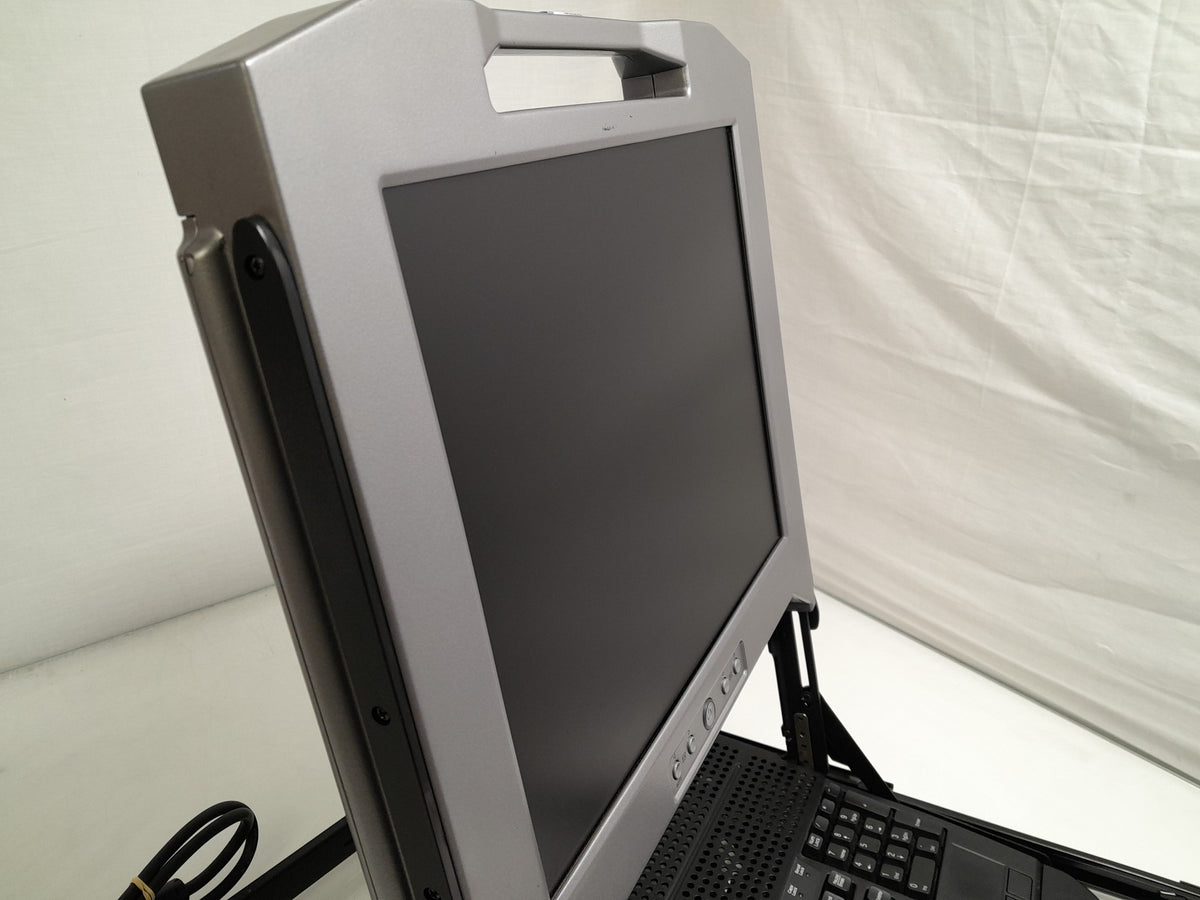 Dell HP535 17FP 1U Rackmount KMM Server Console with Rail Kit & Cables