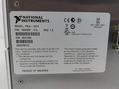 National Instruments PXIe-1073 5-Slot PXI Express Chassis