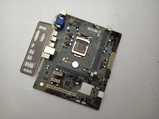 ECS H81H3-M3 LGA1150 Micro ATX DDR3 Motherboard with I/O Shield