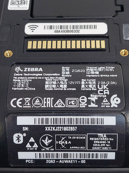 Zebra ZQ620 3-Inch Mobile Printer
