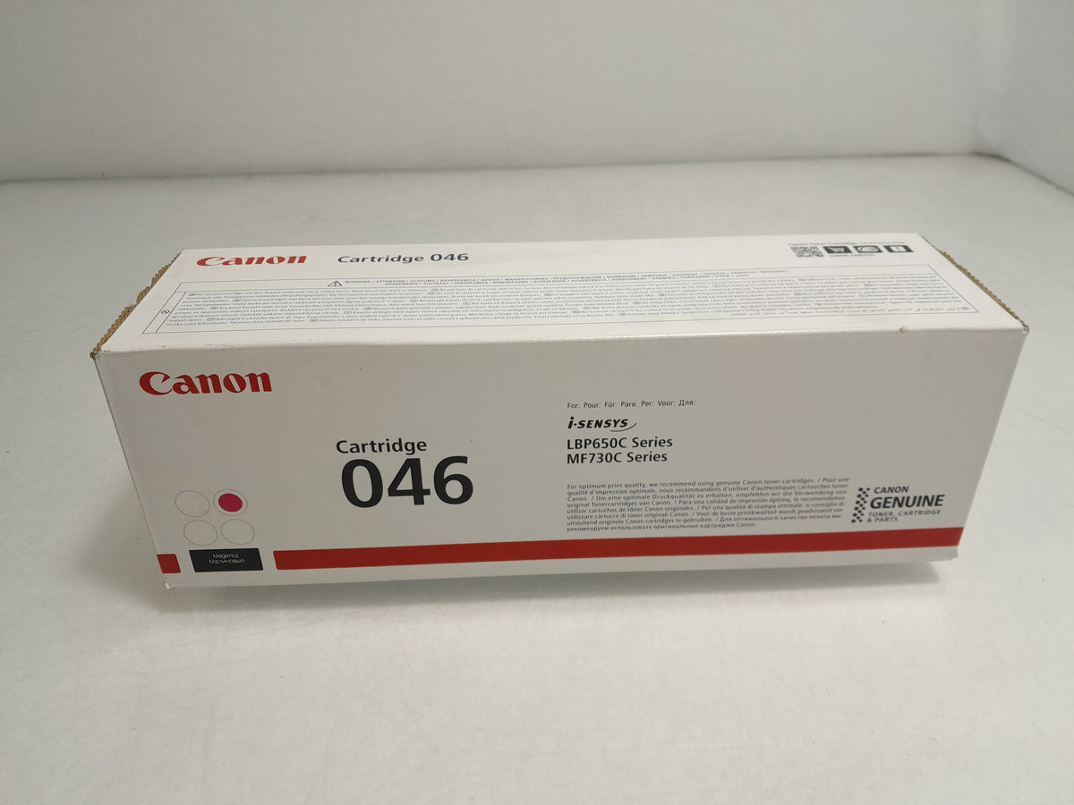 Genuine Canon 046 Magenta Toner Cartridge (1248C002) - New