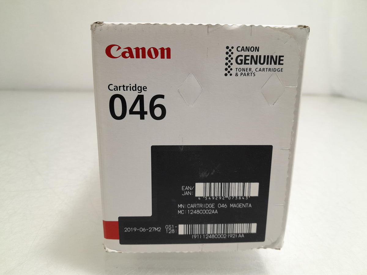 Genuine Canon 046 Magenta Toner Cartridge (1248C002) - New