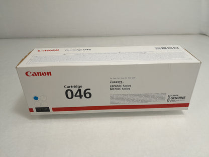 Genuine Canon 046 Cyan Toner Cartridge (1249C002) - New
