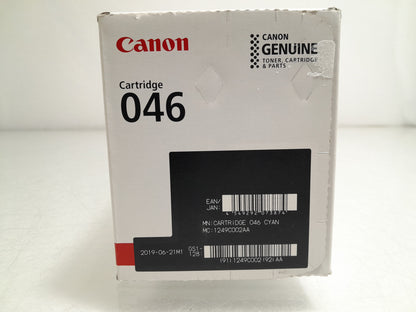 Genuine Canon 046 Cyan Toner Cartridge (1249C002) - New