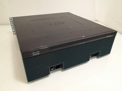 Cisco 3925 Unified Voice ISR Bundle w/ SPE100 - Dual PWR AC - VWIC3-2MFT - 192-Ch DSP