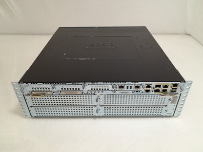 Cisco 3925 Unified Voice ISR Bundle w/ SPE100 - Dual PWR AC - VWIC3-2MFT - 192-Ch DSP