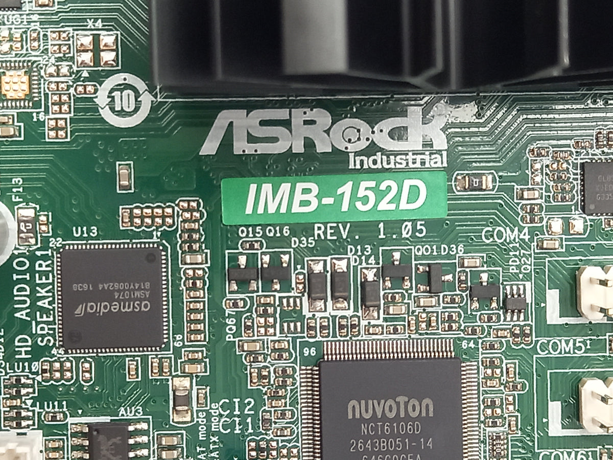 AsRock IMB-152D Industrial Motherboard Mini-ITX J1900  With I/O Shield
