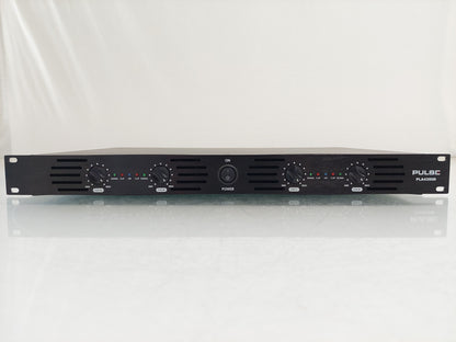 Pulse PLA4350D 19″ 1U 4 Channel Class-D Audio Power Amplifier, 4x350W RMS